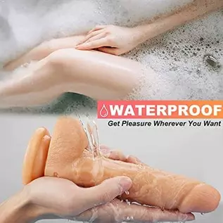 Greenpinecone 7.3 Inch Realistic Dildo for Beginners Hands-Free Play, Realistic Penis Stimulate Vaginal G-spot and Anal Sex Toys Greenpinecone 7.3 Inch Realistic Dildo for Beginners Hands-Free Play, Realistic Penis Stimulate Vaginal G-spot and Anal Sex Toys