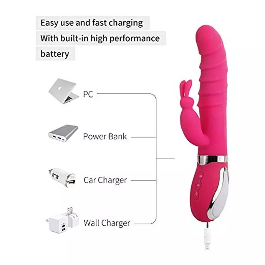 XYWCFDBM 12Speed Portable Rotating Modes Medical Silicone Magic Thrust Electroni Toy Relieve Stress Wonderful Feeling