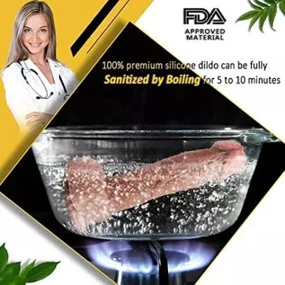 Realistic Dildo for Beginners Like Skin Huge Silicone Dildo, Glans Big Thick Dildo with Strong Suction Cup, G Spot Clitoral Anal