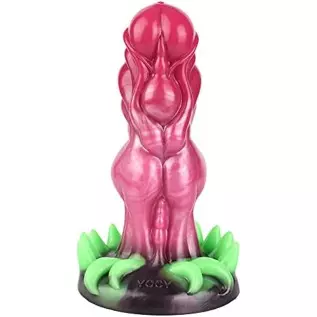 Dragon Dildo Sex Toy for Women Silicone Monster Dildo, Luminous Prostate Anal Dildo for Men with Strong Suction Cup Glow in The