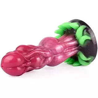 Dragon Dildo Sex Toy for Women Silicone Monster Dildo, Luminous Prostate Anal Dildo for Men with Strong Suction Cup Glow in The