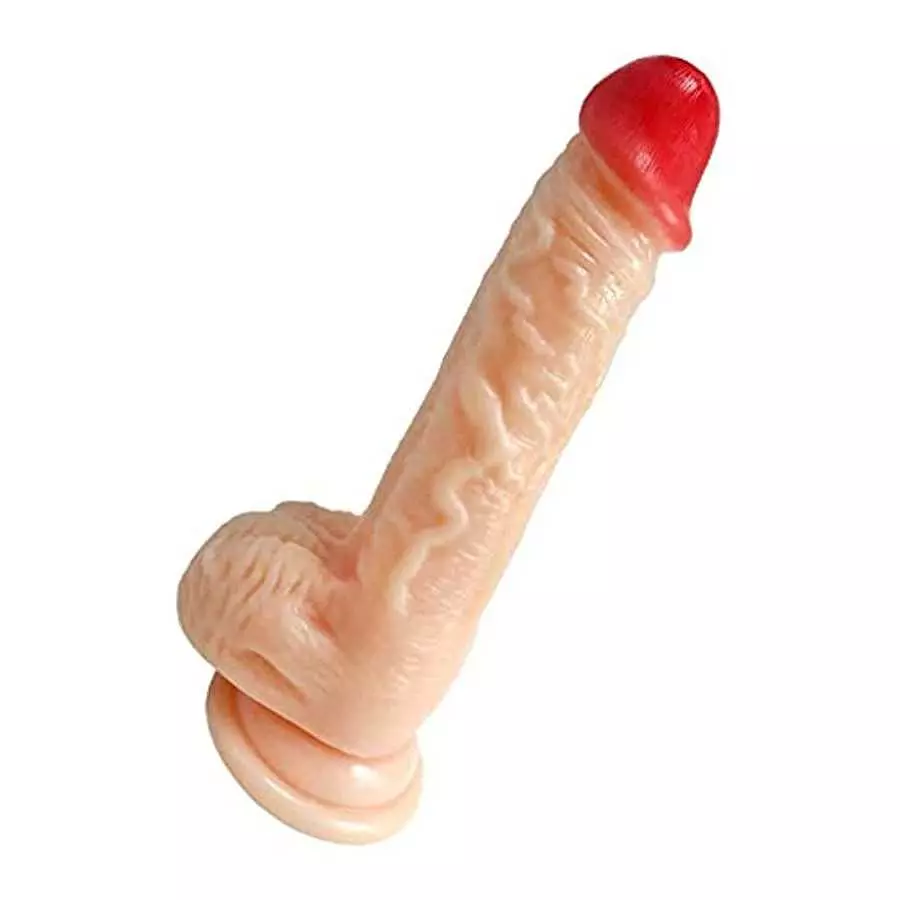 Realistic Dildo with Bullet Vibrator, Adult Vibrating Wand for Her ,8 inch Big Anal Suction Cup Large Dildos Toy for Female, Sil