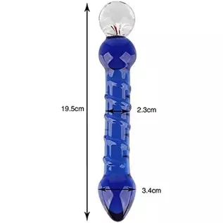 CCHW Glass Dildo Anal Sex Toy, Flower Design Crystal Glass Dildo Anal Thrusting Penis Wand Female Masturbation Penis Stick Spira CCHW Glass Dildo Anal Sex Toy, Flower Design Crystal Glass Dildo Anal Thrusting Penis Wand Female Masturbation Penis Stick Spira