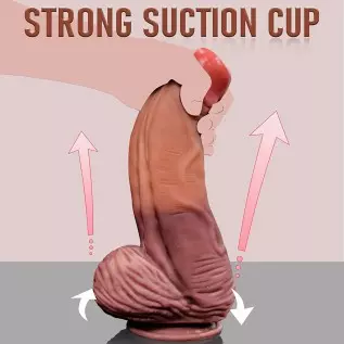 10 Inch Monster Silicone Realistic Dildo with Suction Cup- Big Dildo with Dual Density, Giant Thick Dildo Adult Sex Toy, Large S