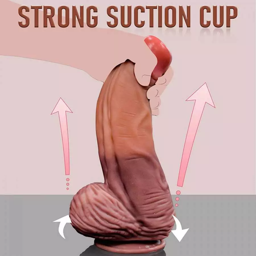 10 Inch Monster Silicone Realistic Dildo with Suction Cup- Big Dildo with Dual Density, Giant Thick Dildo Adult Sex Toy, Large S