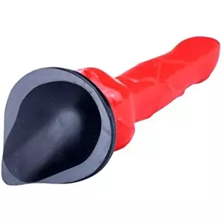 Dog Dildo, Realistic Wolf Suction Cup Dildo 7.6inch Silicone Animal Dildo Anal Plug Toys with Knot for Beginners Women Men and C