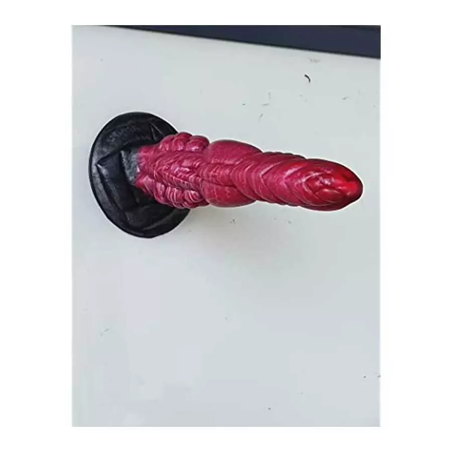 9.5 inch Long Realistic Thick Dragon Dildo with Hands-Free Suction Cup, Big Soft Silicone Ailen Dildos Anal Plug Toys for Women