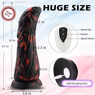 Dragon Dildo for Machine, Huge Soft Dildos with Remote Control for Female, Fantasy Strap On Long Dildo for Women Dragon Dildo for Machine, Huge Soft Dildos with Remote Control for Female, Fantasy Strap On Long Dildo for Women