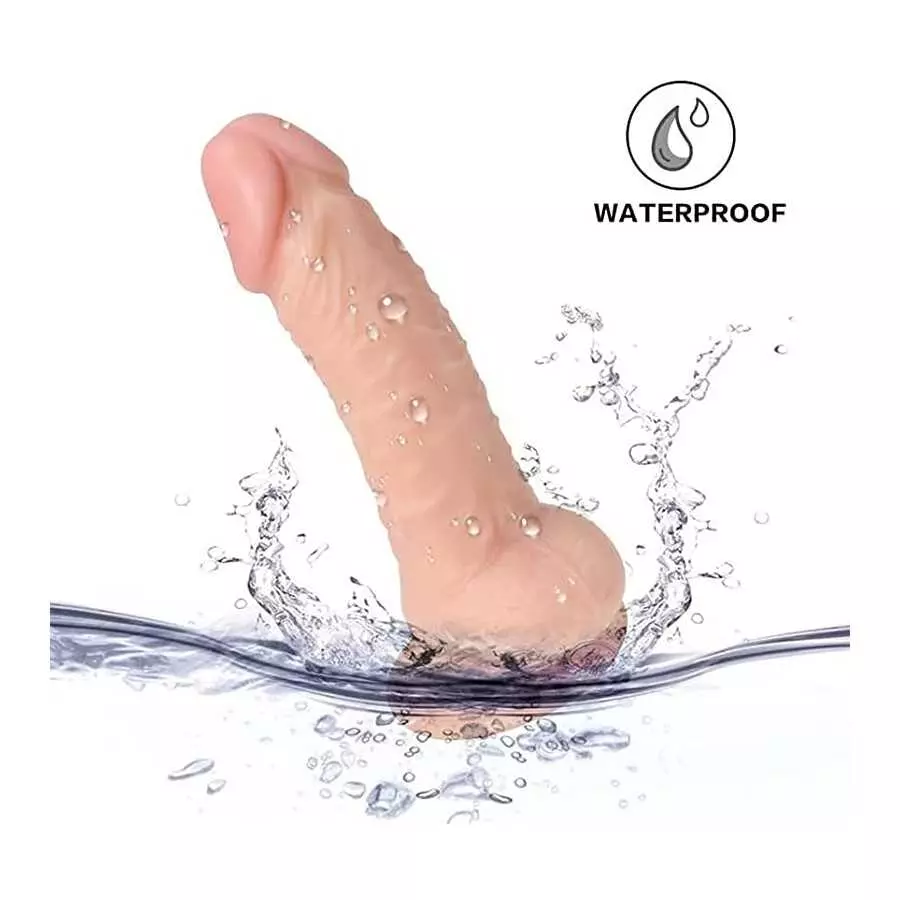 Realistic Dildo for Beginners Lifelike Huge Silicone Dildo, with Strong Suction Cup for Hands-Free Play, Realistic Penis for G-S