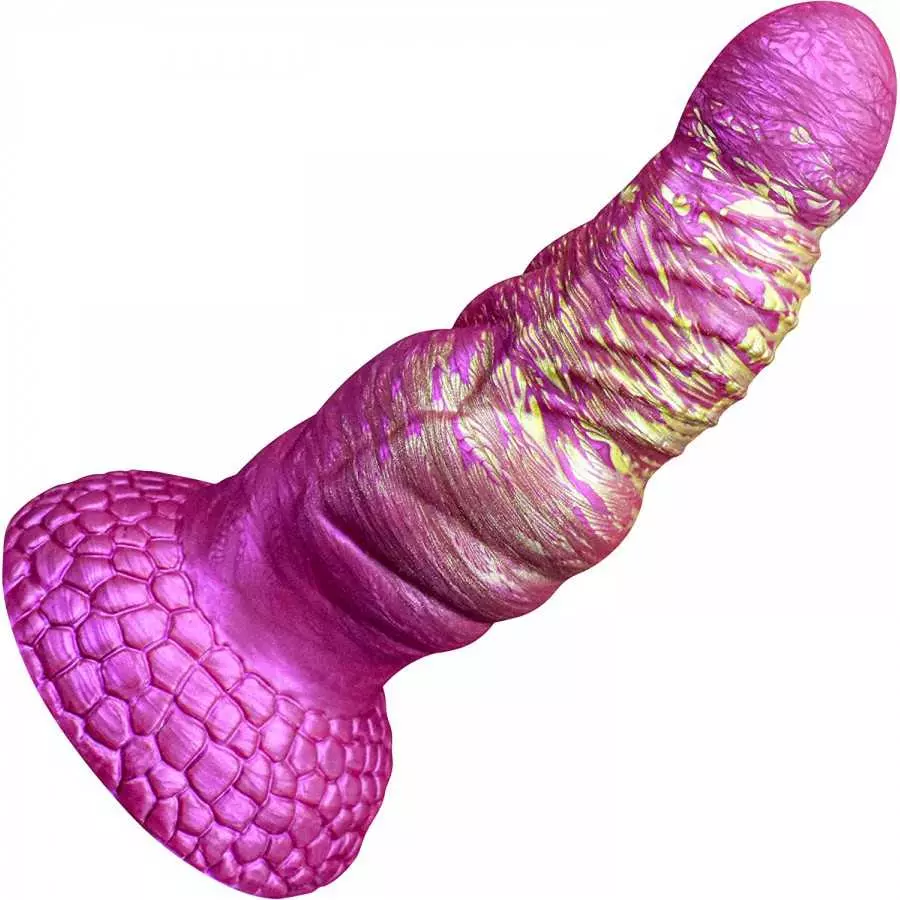 7.1in Realistic Dildo Silicone G-spot Dildo with Strong Suction Cup for Hands-Free Play, Fantasy Anal Plug Monster Dragon Penis