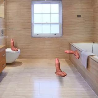 Realistic G-Spot Dildo for Women, Huge Liquid Silicone Lifelike Penis Skin Feels Like Flexible Cock with Strong Suction Cup for