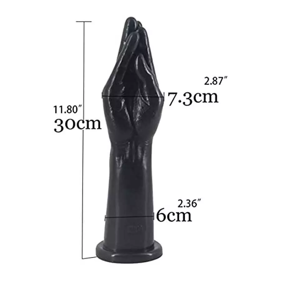 Lifelike Hand Dildo Anal Plug Lifelike Fist Dildo 11inch Adult Anal Butt Sex Toys Long Big Dildos Fisting Purple