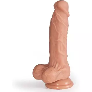 Silicone Realistic Dildo with Strong Suction Cup, Soft Anal Dildo for Women Men Gay Body-Safe Material Lifelike Penis, Dildos Se