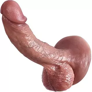 8.93 Inch Realistic Huge Dildo, Heatable Flexible Penis, Female Masturbator Manual Thrusting Dildo, Silicone Dildos Adult Senso