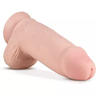 Blush Au Naturel 10 Inch 2.75 Pound Extra Thick Realistic Sensa Feel Soft Dual Density Dildo with Suction Cup - Vanilla Blush Au Naturel 10 Inch 2.75 Pound Extra Thick Realistic Sensa Feel Soft Dual Density Dildo with Suction Cup - Vanilla