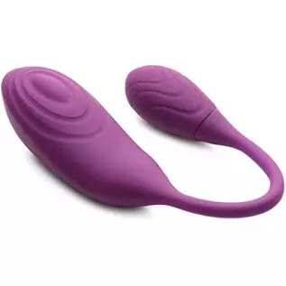 Inmi Slim Pulse 7X Pulsating Silicone Clit Stimulator and Vibrating Egg