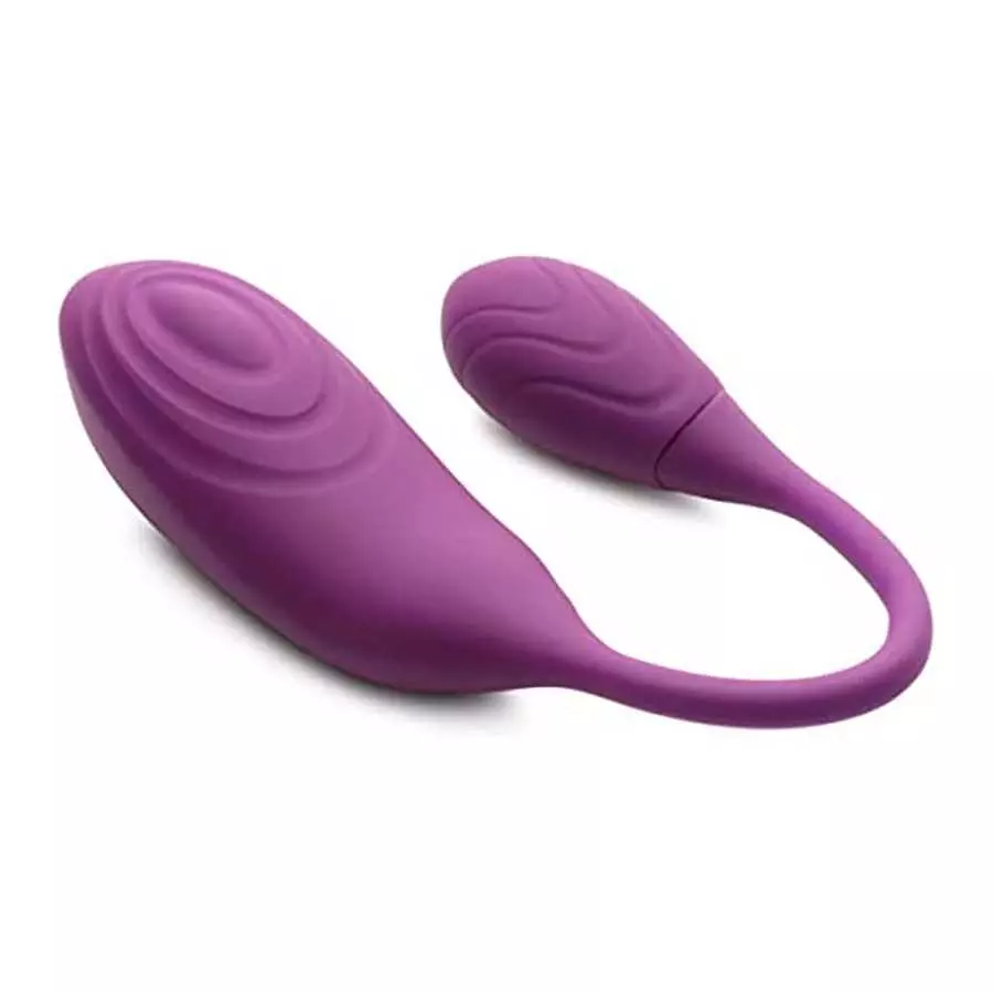 Inmi Slim Pulse 7X Pulsating Silicone Clit Stimulator and Vibrating Egg