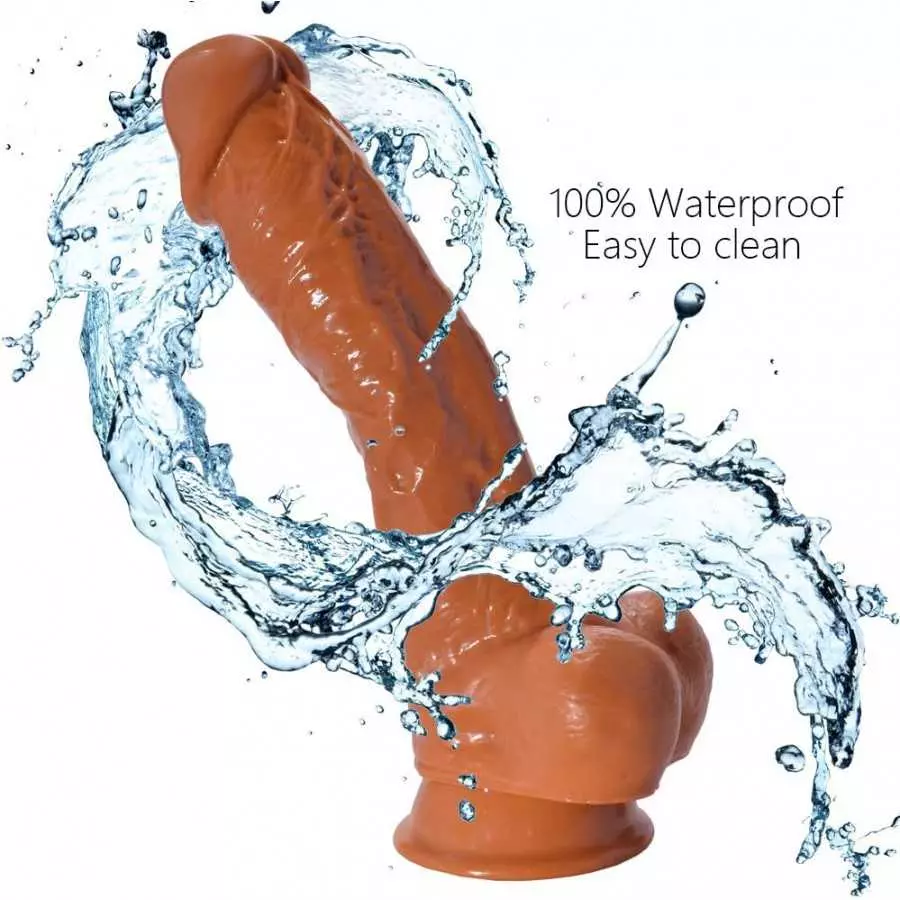 Realistic Huge Dildo with Suction Cup Sex Toy for Women (JUST Dildo)
