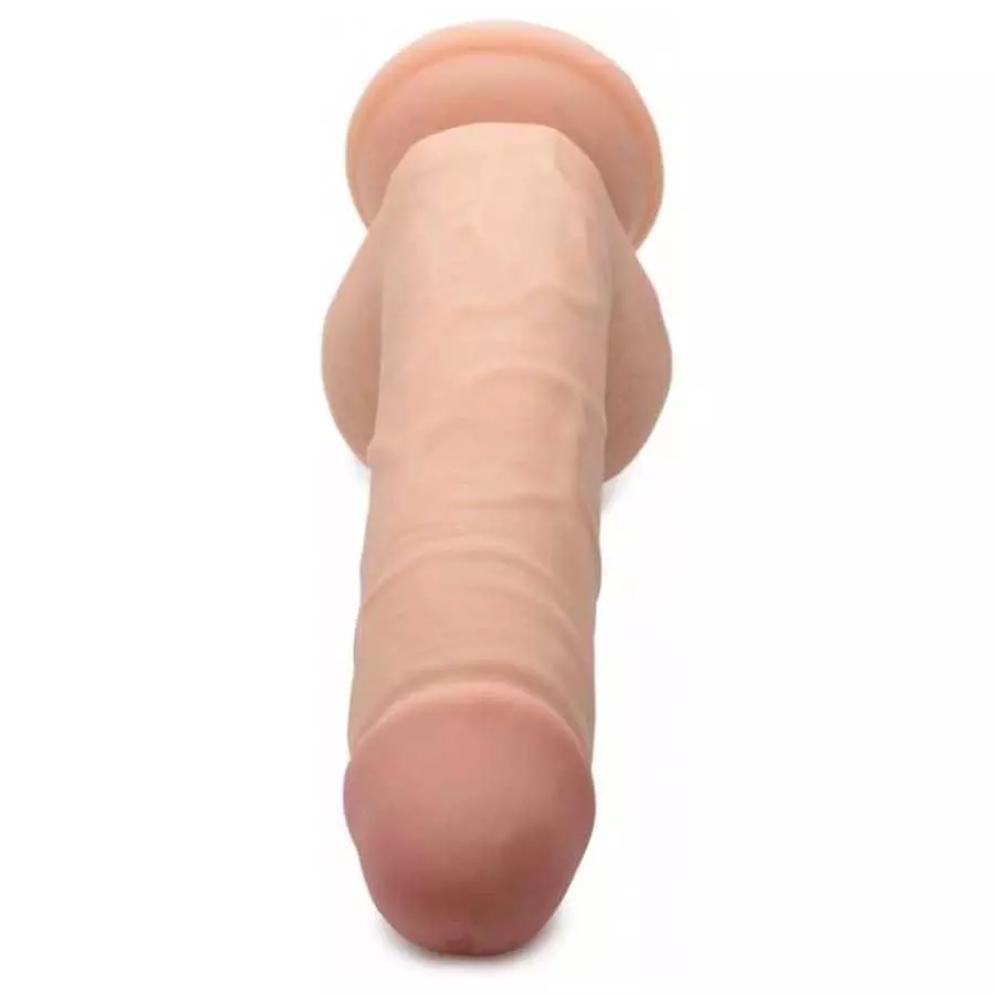 XR PLAY HARD 11 Inch Ultra Real Dual Layer Suction Cup Dildo Without Balls, Skin Color, Flesh XR PLAY HARD 11 Inch Ultra Real Dual Layer Suction Cup Dildo Without Balls, Skin Color, Flesh