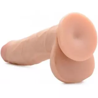 XR PLAY HARD 11 Inch Ultra Real Dual Layer Suction Cup Dildo Without Balls, Skin Color, Flesh XR PLAY HARD 11 Inch Ultra Real Dual Layer Suction Cup Dildo Without Balls, Skin Color, Flesh