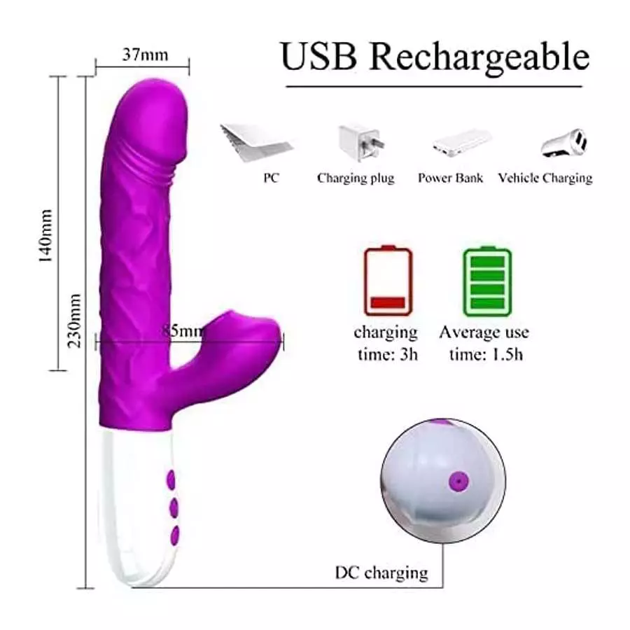 G Spot Vibrator Sex Toys for Women Pleasure Dildo with 21 Vibrating Modes Clitorals Stimulator Adult Sexual Pleasure Tools USB R