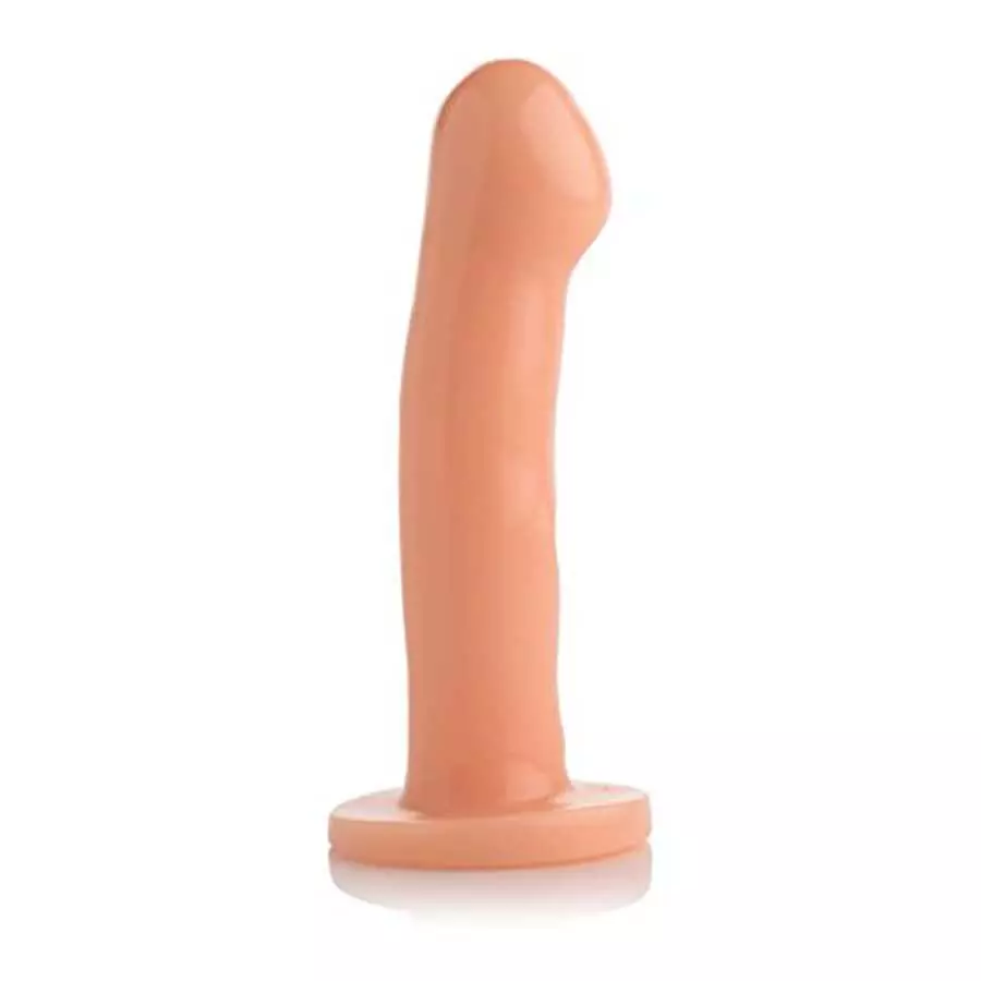 Trinity Vibes Beginner 6.5 Inch Dildo with Suction Cup, Flesh (AB994)