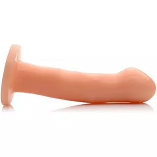 Trinity Vibes Beginner 6.5 Inch Dildo with Suction Cup, Flesh (AB994) Trinity Vibes Beginner 6.5 Inch Dildo with Suction Cup, Flesh (AB994)