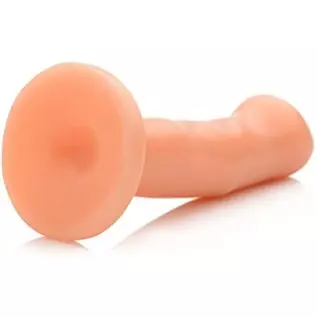 Trinity Vibes Beginner 6.5 Inch Dildo with Suction Cup, Flesh (AB994) Trinity Vibes Beginner 6.5 Inch Dildo with Suction Cup, Flesh (AB994)