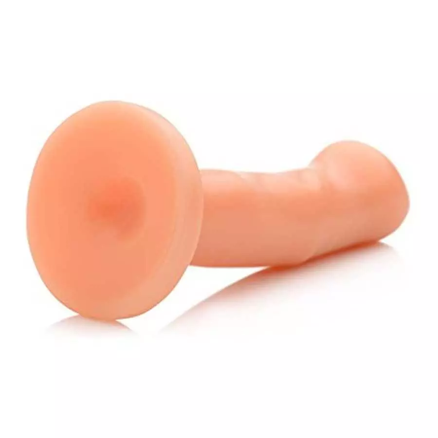 Trinity Vibes Beginner 6.5 Inch Dildo with Suction Cup, Flesh (AB994)