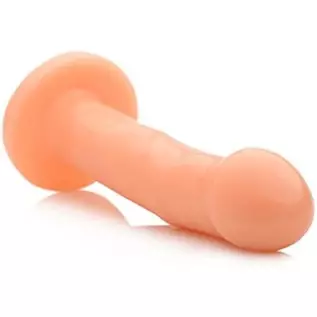 Trinity Vibes Beginner 6.5 Inch Dildo with Suction Cup, Flesh (AB994) Trinity Vibes Beginner 6.5 Inch Dildo with Suction Cup, Flesh (AB994)