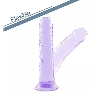 7.9 in Realistic Dildo,Purple Dildo with Strong Suction Cup for Hands-Free Play,Sex Toy for Women 7.9 in Realistic Dildo,Purple Dildo with Strong Suction Cup for Hands-Free Play,Sex Toy for Women