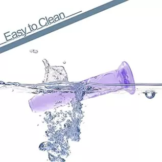 7.9 in Realistic Dildo,Purple Dildo with Strong Suction Cup for Hands-Free Play,Sex Toy for Women 7.9 in Realistic Dildo,Purple Dildo with Strong Suction Cup for Hands-Free Play,Sex Toy for Women