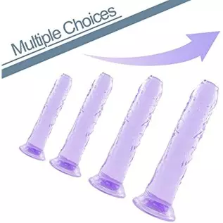 7.9 in Realistic Dildo,Purple Dildo with Strong Suction Cup for Hands-Free Play,Sex Toy for Women 7.9 in Realistic Dildo,Purple Dildo with Strong Suction Cup for Hands-Free Play,Sex Toy for Women