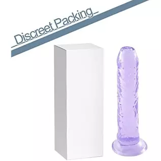7.9 in Realistic Dildo,Purple Dildo with Strong Suction Cup for Hands-Free Play,Sex Toy for Women 7.9 in Realistic Dildo,Purple Dildo with Strong Suction Cup for Hands-Free Play,Sex Toy for Women