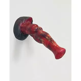 Realistic Thick Horse Dildo with Suction Cup, 9.5 inch Large Dragon Black Silicone Anal Butt Plug Adult Toys Dildo for Women and