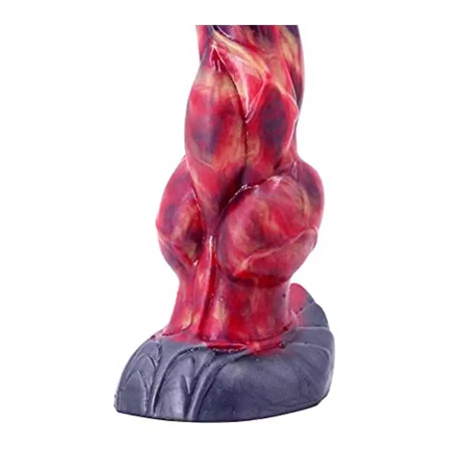 Realistic Thick Horse Dildo with Suction Cup, 9.5 inch Large Dragon Black Silicone Anal Butt Plug Adult Toys Dildo for Women and