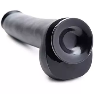 The Master Suction Cup Dildo - Black The Master Suction Cup Dildo - Black