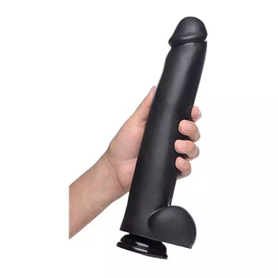 The Master Suction Cup Dildo - Black