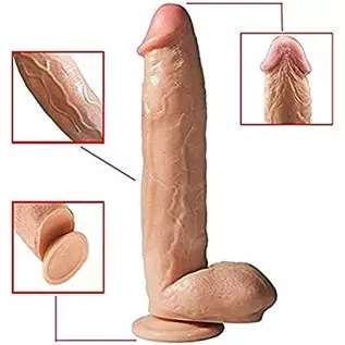 Realistic 12 Inch Thick Huge Dildo with Suction Cup, Adult Toys Sex Big Large Dildo for Women Pleasure G Spot Stimulation ,Male Realistic 12 Inch Thick Huge Dildo with Suction Cup, Adult Toys Sex Big Large Dildo for Women Pleasure G Spot Stimulation ,Male