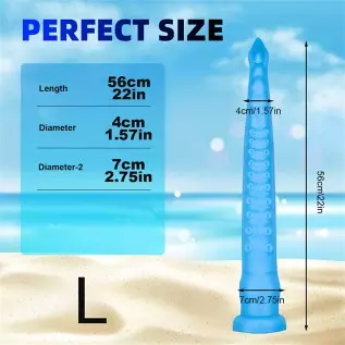 Ocean Monster Tentacle Dildo Realistic Octopus Anal Plug for Women, Flexible Huge Animal Dildo Suction Cup Dildos Toys, Silicone