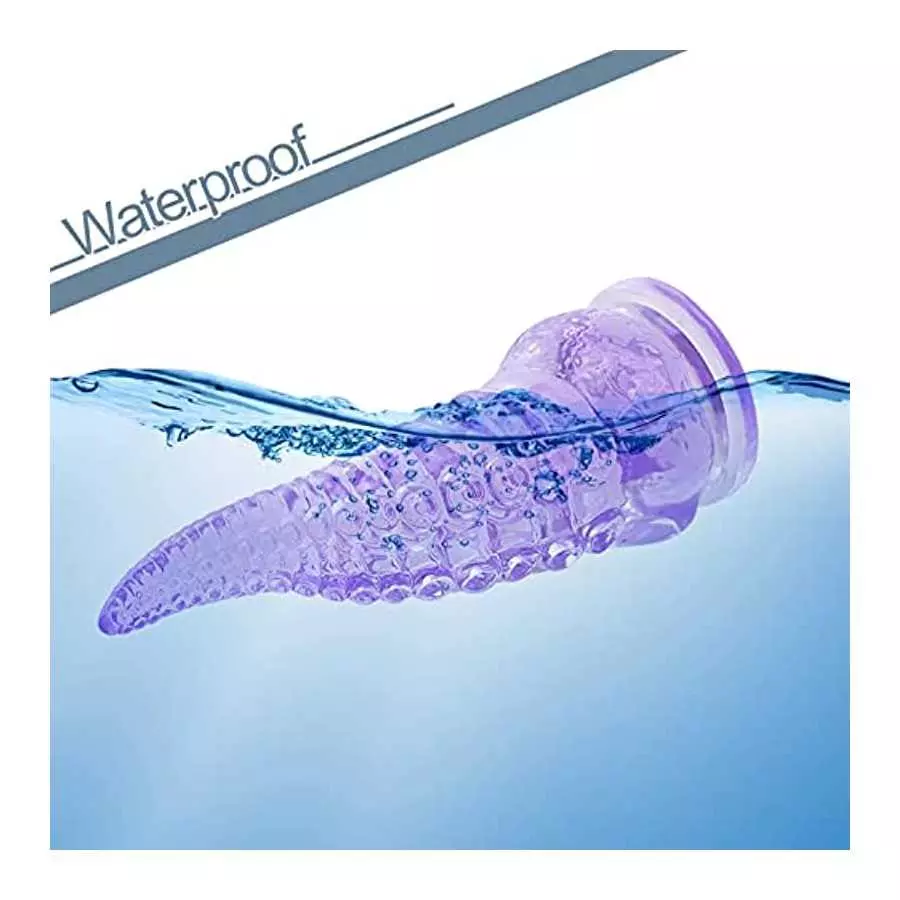 Tentacle Dildo, 7.9 in Purple Dildo