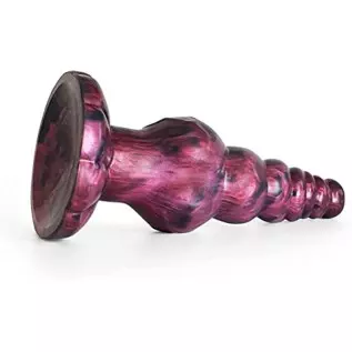 FRRDEI Dildo Silicone Anal Beads Dildo with Suction Cup, G-spot Dildo Animal Butt Plugs Dragon Realistic Dildo Thick Alien Dildo
