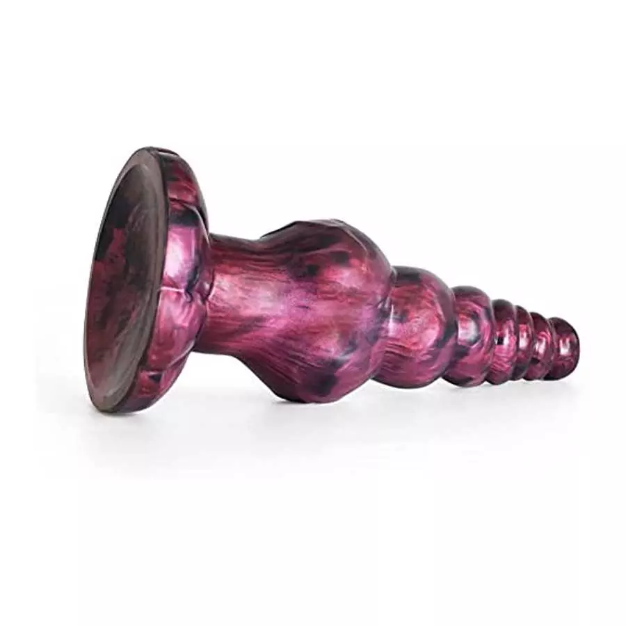 FRRDEI Dildo Silicone Anal Beads Dildo with Suction Cup, G-spot Dildo Animal Butt Plugs Dragon Realistic Dildo Thick Alien Dildo