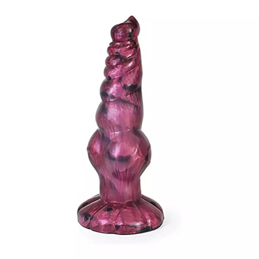 FRRDEI Dildo Silicone Anal Beads Dildo with Suction Cup, G-spot Dildo Animal Butt Plugs Dragon Realistic Dildo Thick Alien Dildo