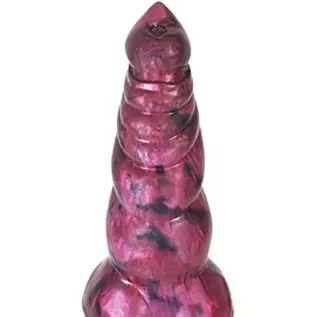 FRRDEI Dildo Silicone Anal Beads Dildo with Suction Cup, G-spot Dildo Animal Butt Plugs Dragon Realistic Dildo Thick Alien Dildo