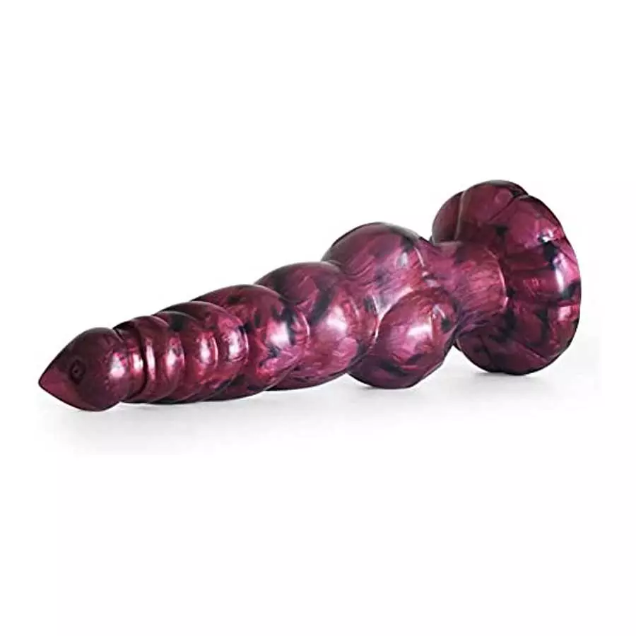 FRRDEI Dildo Silicone Anal Beads Dildo with Suction Cup, G-spot Dildo Animal Butt Plugs Dragon Realistic Dildo Thick Alien Dildo