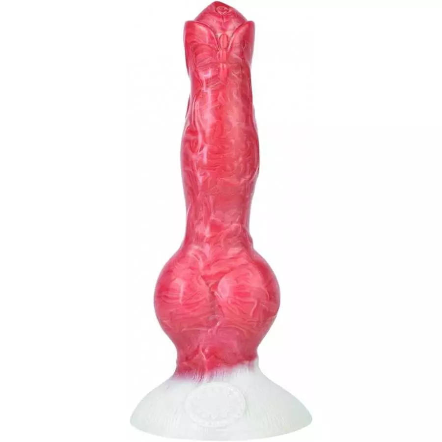 Optional Size Silicone Made Artificial Wolf Dildo Multi Color with Suction Soft Knotty (S) Optional Size Silicone Made Artificial Wolf Dildo Multi Color with Suction Soft Knotty (S)