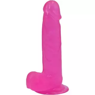 Realistic Dildo 8 Inch, Soft Lifelike Adult Sex Toy with Strong Suction Cup for Hands-Free Play, Body-Safe Material and Adult Se