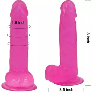 Realistic Dildo 8 Inch, Soft Lifelike Adult Sex Toy with Strong Suction Cup for Hands-Free Play, Body-Safe Material and Adult Se Realistic Dildo 8 Inch, Soft Lifelike Adult Sex Toy with Strong Suction Cup for Hands-Free Play, Body-Safe Material and Adult Se