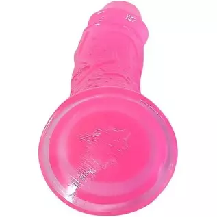 5.3in Mini Silicone Realistic Silicone Suction Cup Realistic Classic Dick Wand with Strong Suction (Pink)